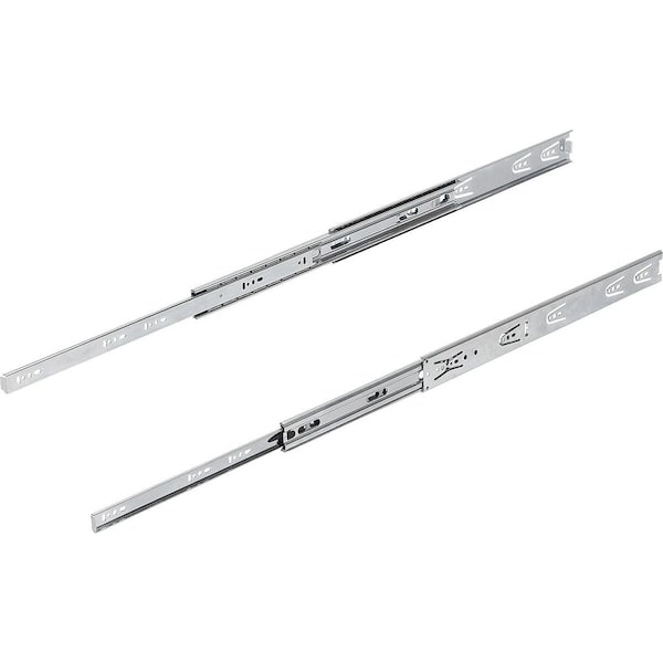Telescopic Rail L=650 12, 7X50, Over Extension S=688, Fp=60, Steel Galvanized And Passivated, Side